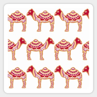 Red Camels Sticker